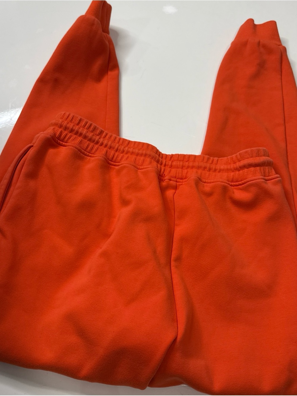 Milano Di Rouge Sweatpants Orange Color Size S A030426 - Picture 2 of 7